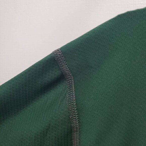 Under Armour UnderArmour Heat Gear Men's Dark Green Fitted‎ Athletic Top Size L - Picture 4 of 9